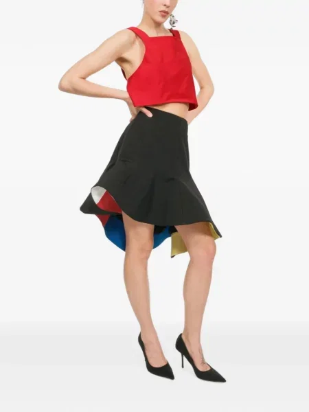 Fusta mini Rosie Assoulin negru