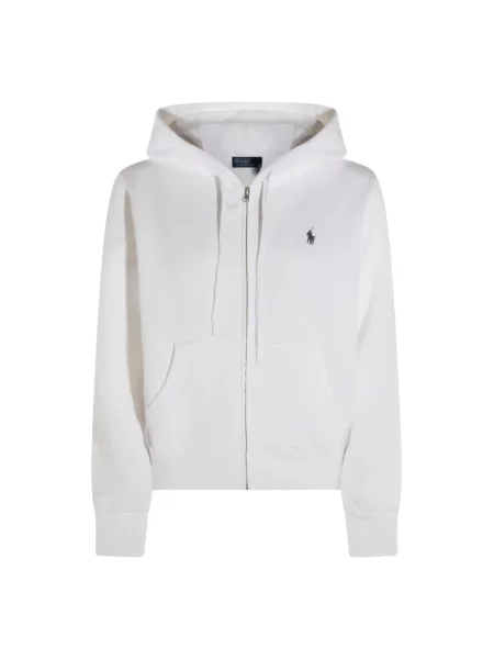 Polo Ralph Lauren kurtka dresowa Kobiety jednolity S biały