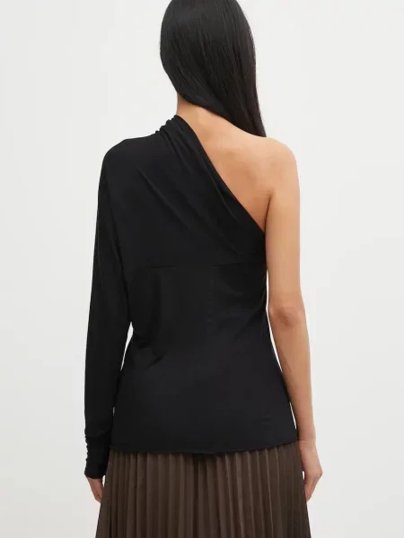 Halenka Rick Owens Lilies Diana hladká černá