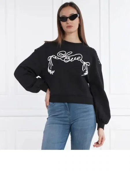 Pinko Hanorac CERESOLE 1 | Relaxed fit negru