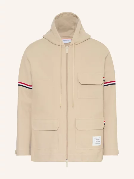 Thom Browne. Kurtka beige czarna
