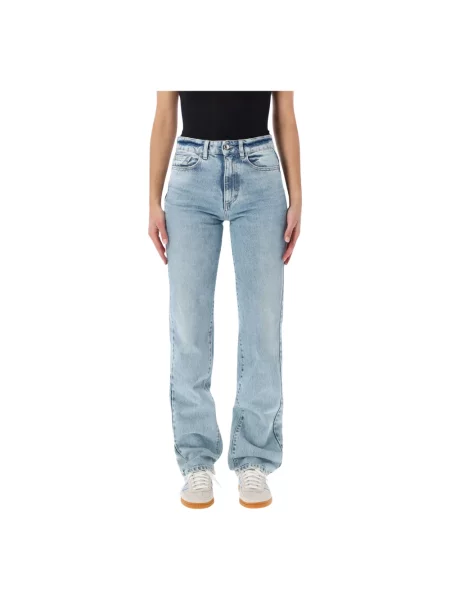 Jeansy straight leg Icon Denim niebieskie