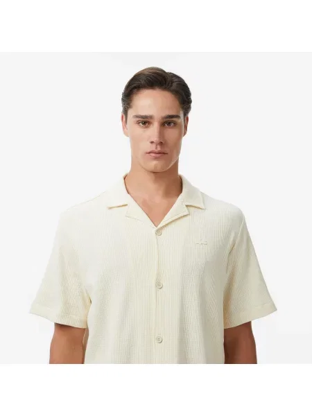 Рубашка Lacoste бежевая
