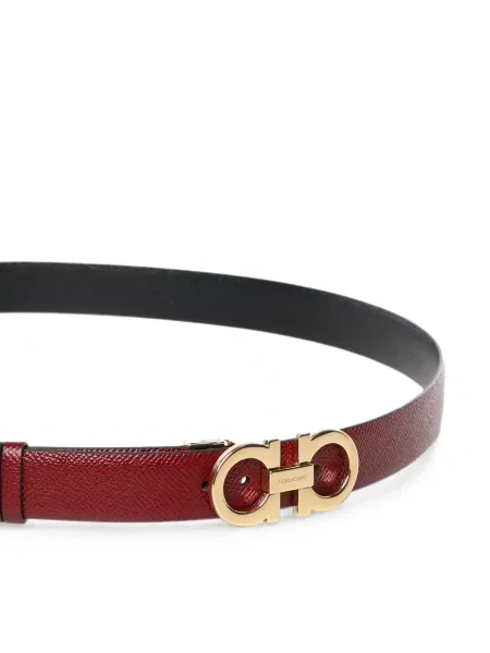 Cu centură reversibil curea Ferragamo cu cataramă roșu