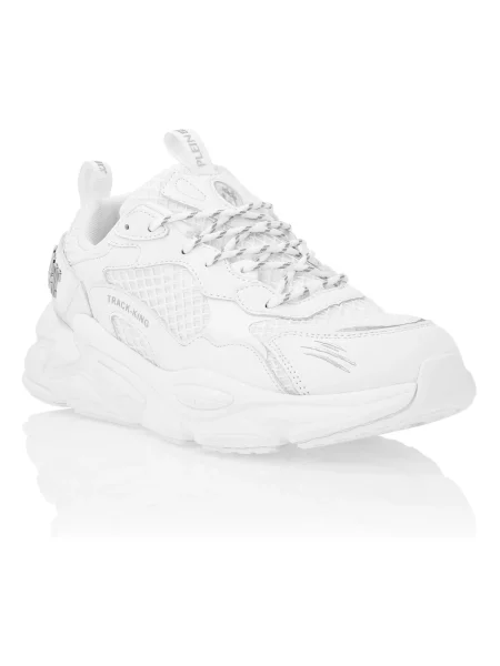 Plein Sport Sneakersy FAES biały