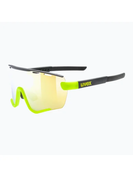 Olcsóbban. UVEX Sportstyle Set sárga matt/sárga tükör napszemüveg. Méret: OS fekete