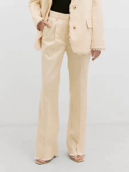 EDITED Pantaloni Ariane crem