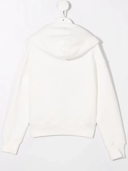 Bluza z kapturem dziecięca Palm Angels biała