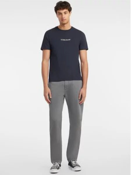 Tričko Guess Jeans s krátkými rukávy modré