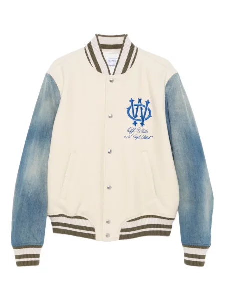 Дънково яке Off-white бяло