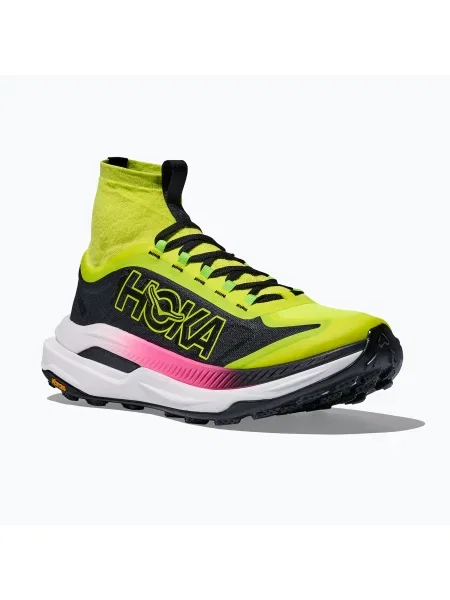 Кросівки для бігу HOKA Tecton X 3 neon hoka citrus/black чорні