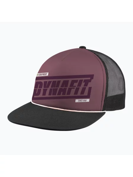 DYNAFIT Graphic Trucker baseball sapka sötét rózsa/tabloid. Méret: 58 cm rózsaszín