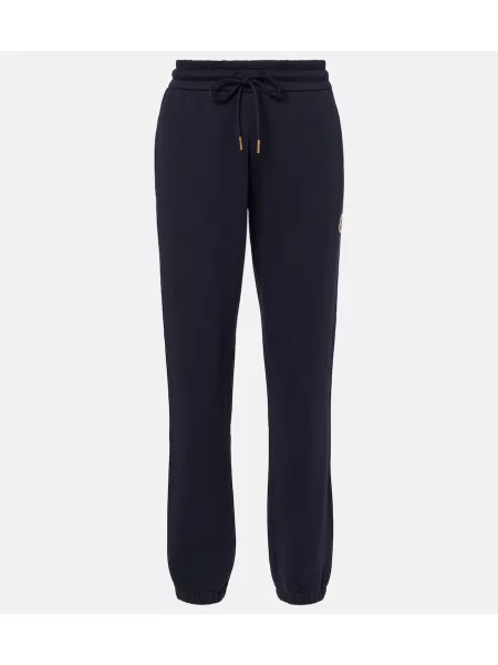 Pantaloni sport Moncler albastru