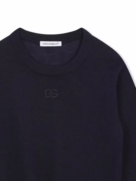 Sweter dziecięcy Dolce And Gabbana niebieski