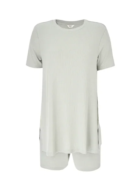 Dagi Pantaloni scurți pastel verde