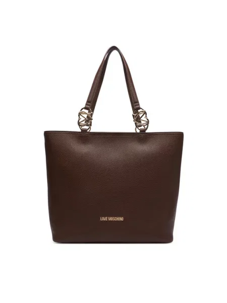 LOVE MOSCHINO Torebka brązowy