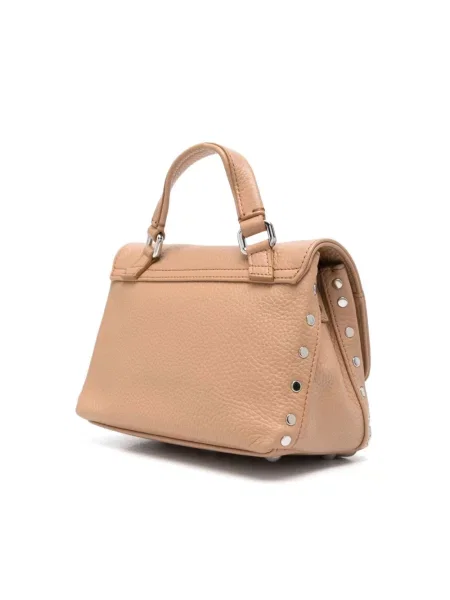 Torebka Zanellato skórzana elegancka brązowa