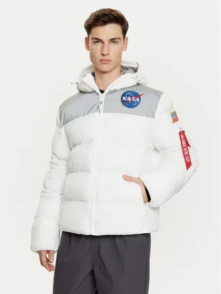 Alpha Industries Žieminė striukė balta