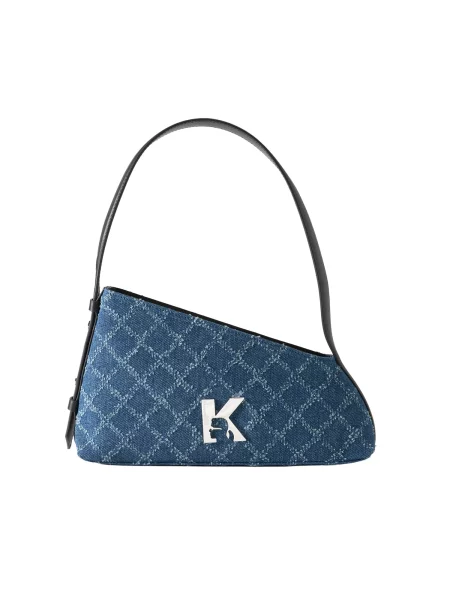 KARL LAGERFELD JEANS Kabelka na rameno GEO denim / svetlomodrá modrá