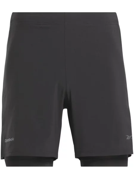 Pantaloni scurți Reebok alergare negru