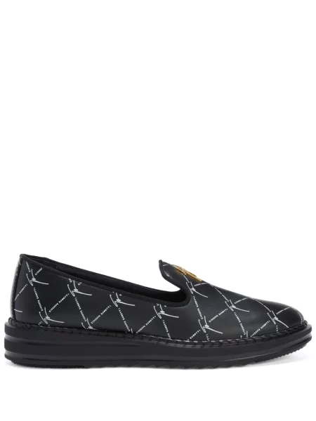 Pantofi loafer Giuseppe Zanotti negru