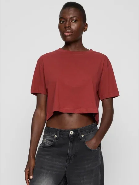 Tricou Urban Classics scurt alb