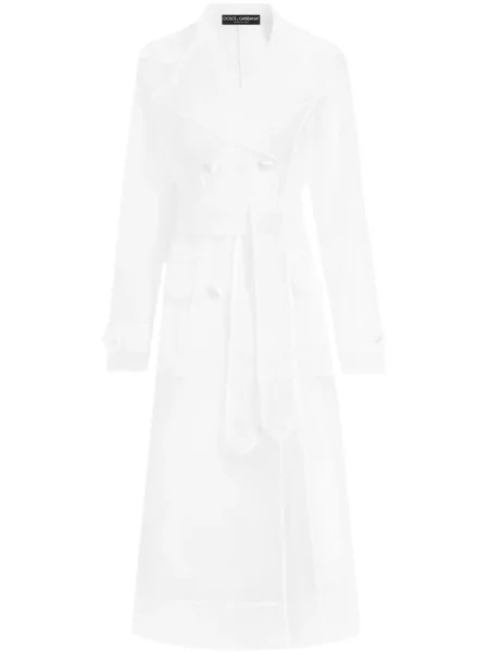 Trenci Dolce & Gabbana alb