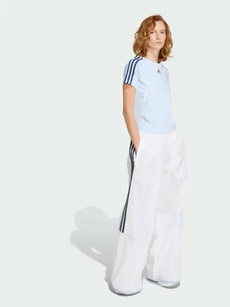 Повседневные брюки Adidas белые