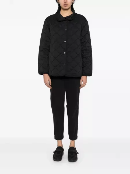 Pantaloni James Perse din material terry negru