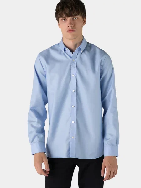 Рубашка Lacoste синяя