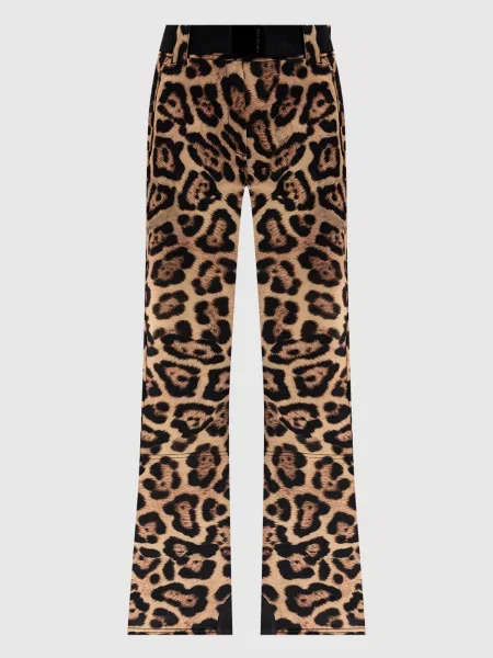 Гірськолижні штани MINOU в анімалістичний принт Goldbergh бежеві