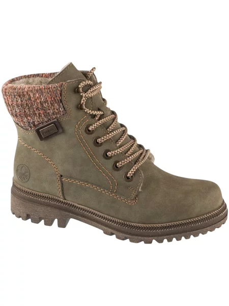 Botine Rieker verde