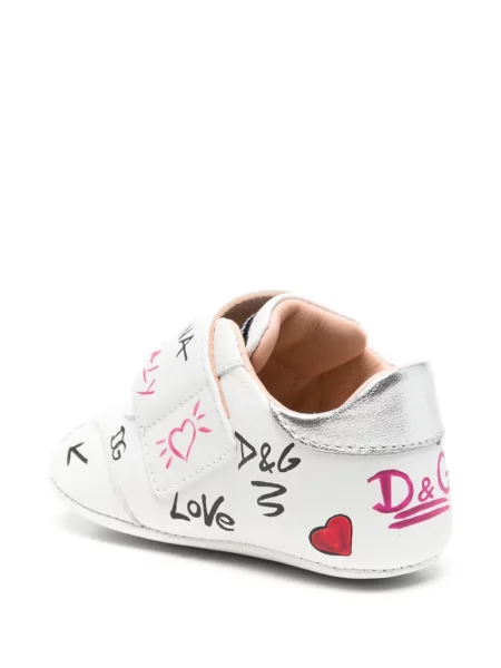 Sneakersy dziecięce Dolce And Gabbana białe