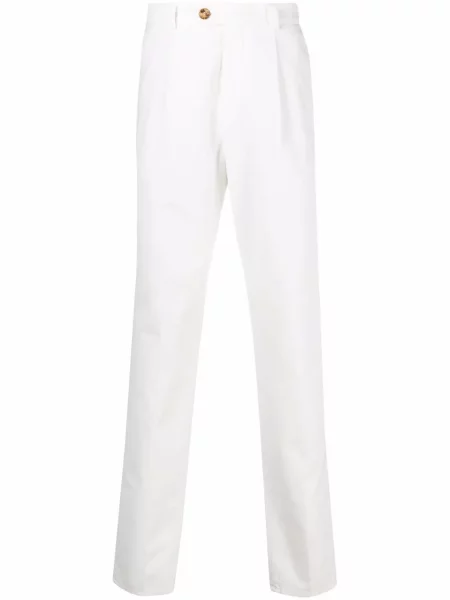 Chinos Brunello Cucinelli bílé