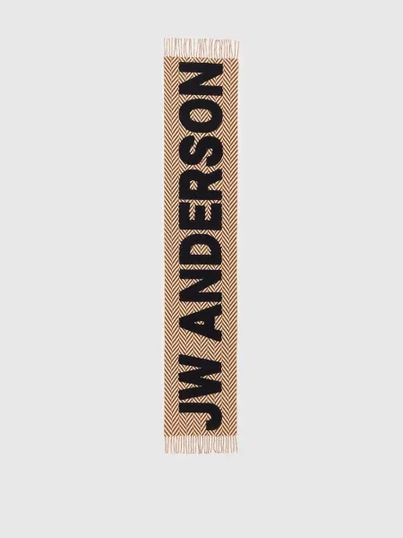 Шарф Jw Anderson бежевый