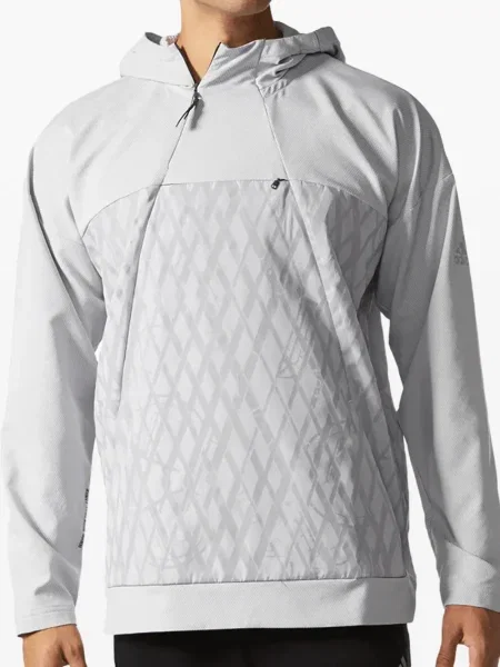 Geacă de vânt Adidas gri