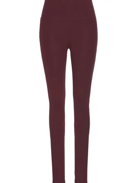 LASCANA Leggings cireș roșu