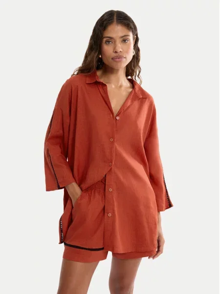 Triumph Zgornji del pižame Summer Wear oranžna