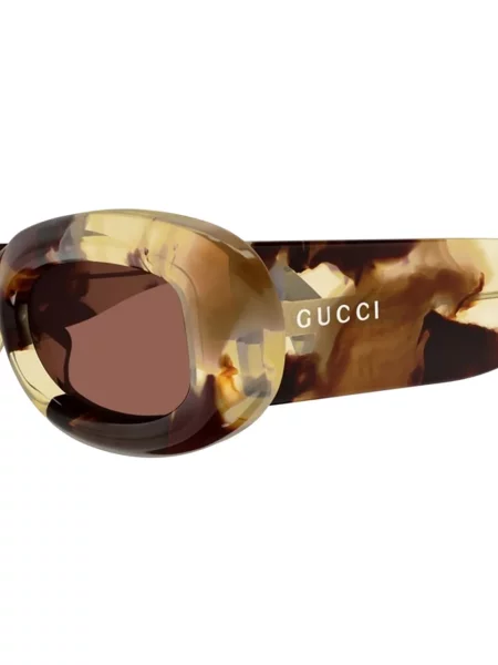 Ochelari de soare Gucci maro