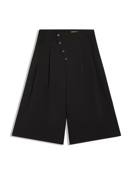 Bershka Pantaloni cutați negru
