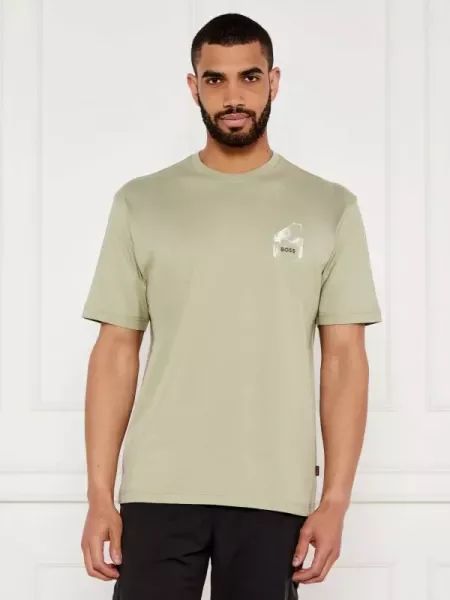 BOSS ORANGE Tricou Te_section verde