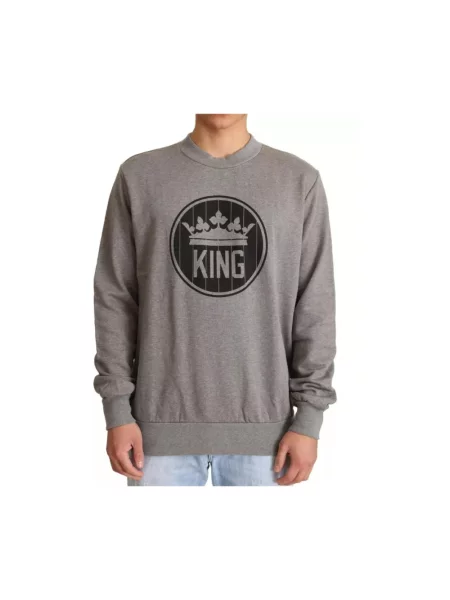 Sweter Dolce And Gabbana szary