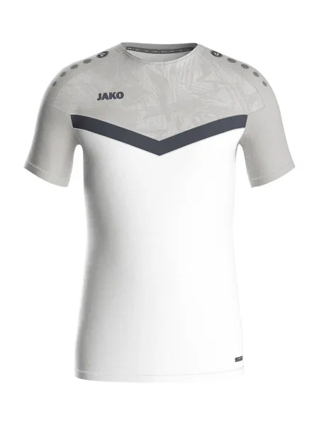 JAKO Tricou funcțional gri / negru alb