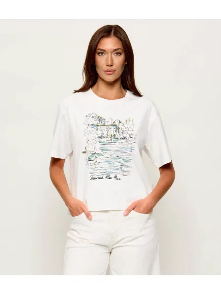 Weekend MaxMara Tricou Wkdsala alb