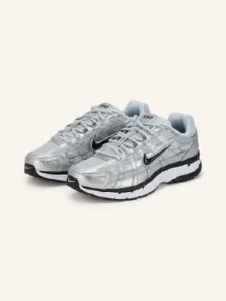 Buty damskie Nike white/metallic silver/black białe