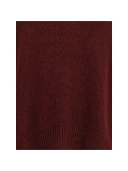 Sweter Allude z kaszmiru czerwony