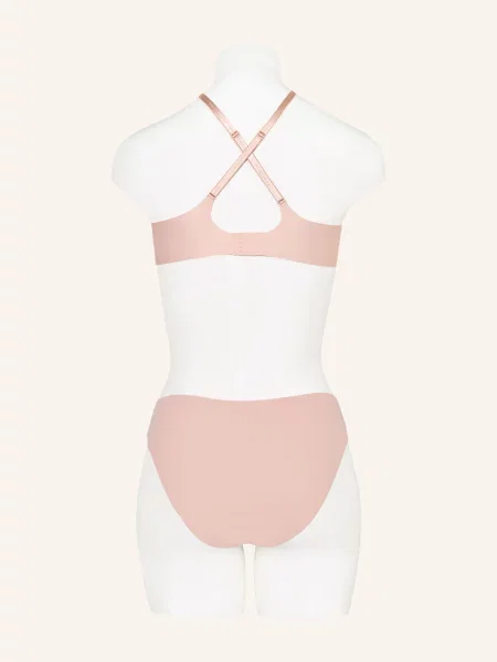 Calvin Klein Trojúhelníková Podprsenka Lift Wirefree růžová