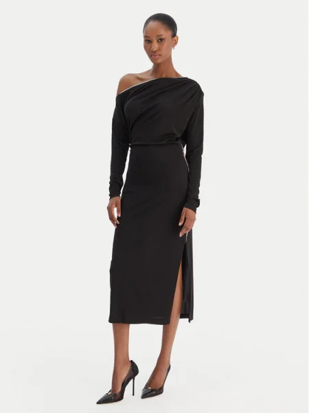 Rinascimento Коктейлна рокля черен