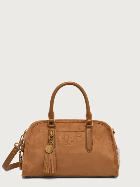 Liu Jo geantă crossbody pentru femei cu imitație de piele întoarsă bej