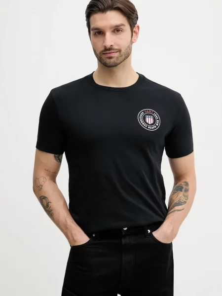 Kratka majica Gant črna